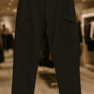 6 Pocket Cargo Pant-Black