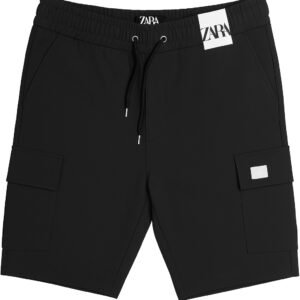 Cargo Shorts-Black