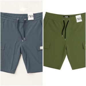 Shorts-2pic-Ash/Olive