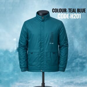 5Pocket Jacket- Code- H201(Teal Blue)