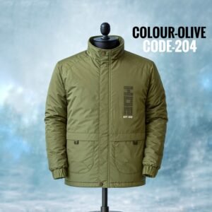 5Pocket Jacket- Code- H204(Olive)